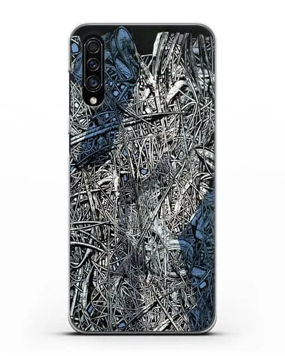 Чехол Абстрактная композиция (Марчук Иван) силиконовый для Samsung Galaxy A30s [SM-A307FN]