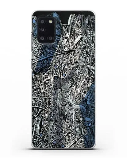 Чехол Абстрактная композиция (Марчук Иван) силиконовый для Samsung Galaxy A31 [SM-A315F]