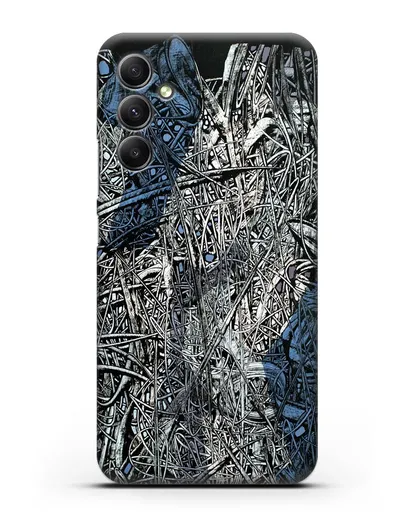 Чехол Абстрактная композиция (Марчук Иван) силиконовый для Samsung Galaxy A34 [SM-A346]