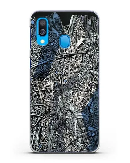 Чехол Абстрактная композиция (Марчук Иван) силиконовый для Samsung Galaxy A40 [SM-A405F]