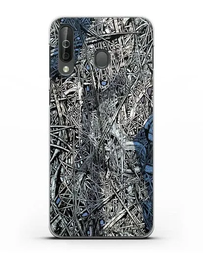 Чехол Абстрактная композиция (Марчук Иван) силиконовый для Samsung Galaxy A40s [SM-A507FN]