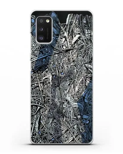 Чехол Абстрактная композиция (Марчук Иван) силиконовый для Samsung Galaxy A41 [SM-A415F]