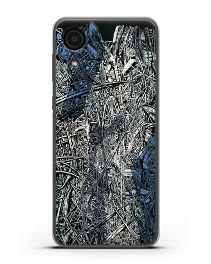 Чехол Абстрактная композиция (Марчук Иван) силиконовый для Samsung Galaxy A03 Core [A032F]