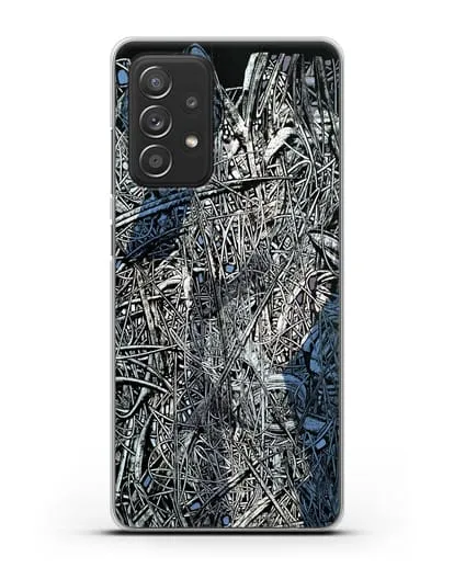 Чехол Абстрактная композиция (Марчук Иван) силиконовый для Samsung Galaxy A53