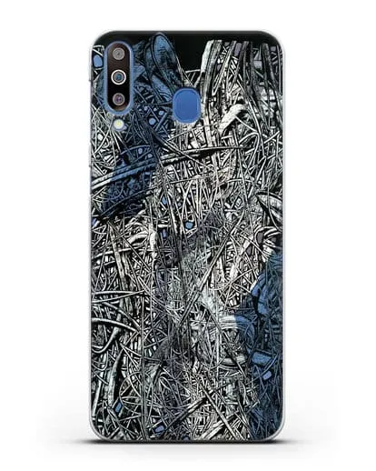 Чехол Абстрактная композиция (Марчук Иван) силиконовый для Samsung Galaxy M30 [SM-M305F]