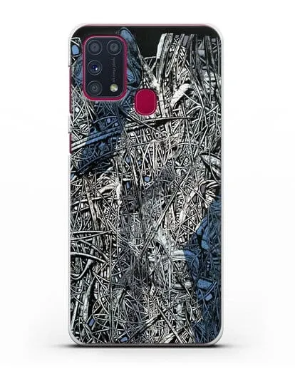 Чехол Абстрактная композиция (Марчук Иван) силиконовый для Samsung Galaxy M31 [SM-M315F]