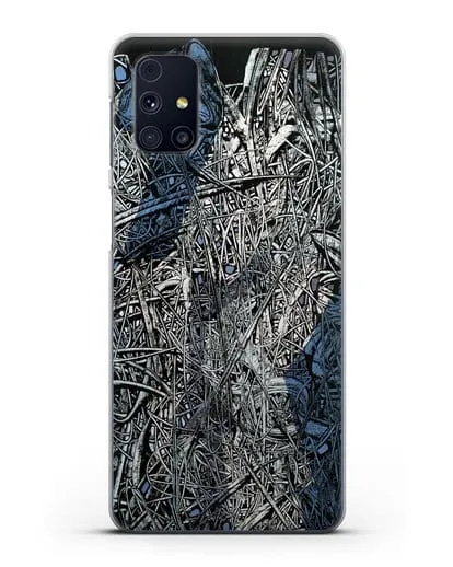 Чехол Абстрактная композиция (Марчук Иван) силиконовый для Samsung Galaxy M31s [SM-M317F]