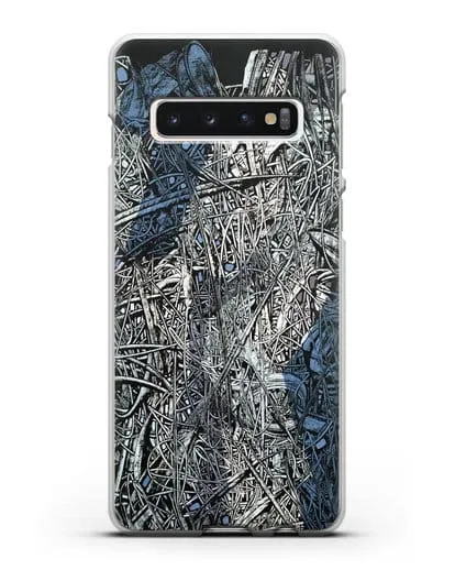 Чехол Абстрактная композиция (Марчук Иван) силиконовый для Samsung Galaxy S10 [SM-G973F]