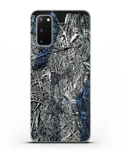 Чехол Абстрактная композиция (Марчук Иван) силиконовый для Samsung Galaxy S20 [SM-G980F]
