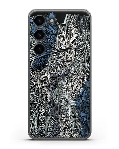 Чехол Абстрактная композиция (Марчук Иван) силиконовый для Samsung Galaxy S23 [SM-S911]
