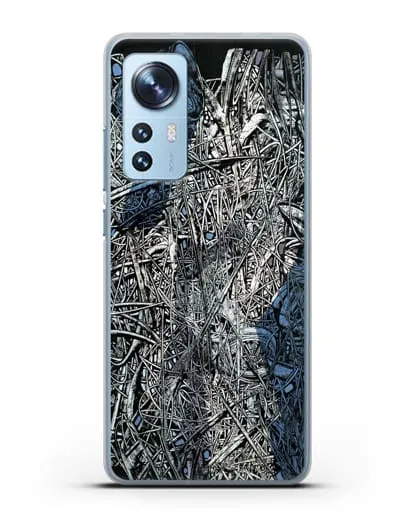 Чехол Абстрактная композиция (Марчук Иван) силиконовый для Xiaomi 12