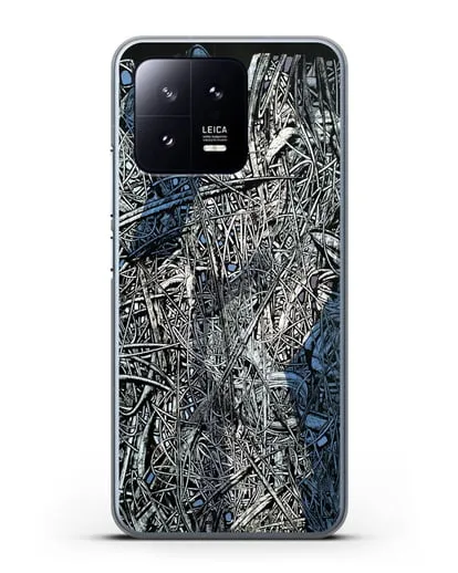Чехол Абстрактная композиция (Марчук Иван) силиконовый для Xiaomi 13