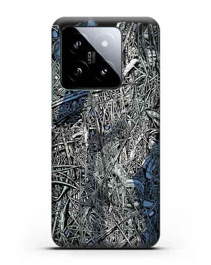 Чехол Абстрактная композиция (Марчук Иван) силиконовый для Xiaomi 14