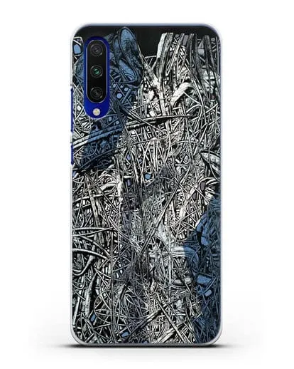 Чехол Абстрактная композиция (Марчук Иван) силиконовый для Xiaomi Mi A3