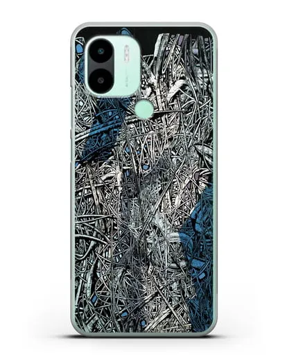 Чехол Абстрактная композиция (Марчук Иван) силиконовый для Xiaomi Redmi A2 Plus