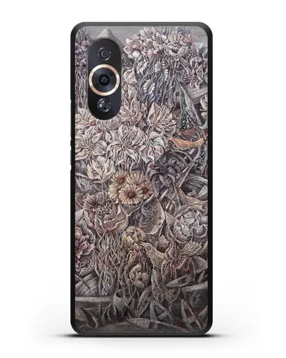 Чехол Лодки заросшие цветами (Марчук Иван) силиконовый для Huawei Nova 10