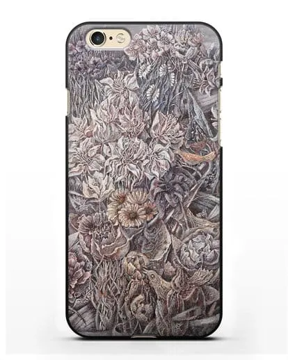 Чехол Лодки заросшие цветами (Марчук Иван) силиконовый для iPhone 6s