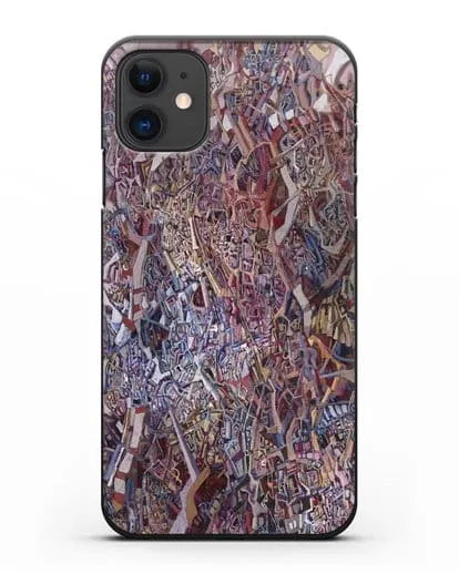 Чехол К осени курганы зацвели (Марчук Иван) силиконовый для iPhone 11