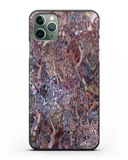 Чехол К осени курганы зацвели (Марчук Иван) силиконовый для iPhone 11 Pro