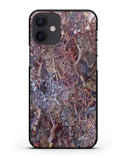 Чехол К осени курганы зацвели (Марчук Иван) силиконовый для iPhone 12 mini