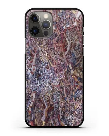 Чехол К осени курганы зацвели (Марчук Иван) силиконовый для iPhone 12 Pro