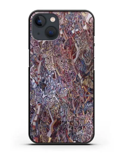 Чехол К осени курганы зацвели (Марчук Иван) силиконовый для iPhone 13 Mini