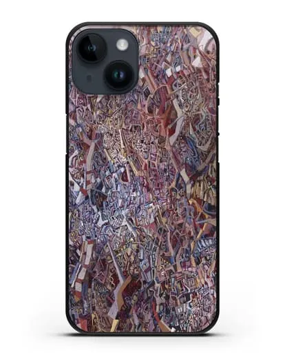 Чехол К осени курганы зацвели (Марчук Иван) силиконовый для iPhone 14