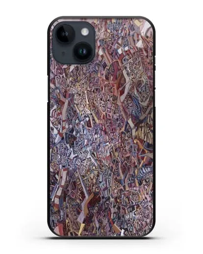 Чехол К осени курганы зацвели (Марчук Иван) силиконовый для iPhone 14 Plus