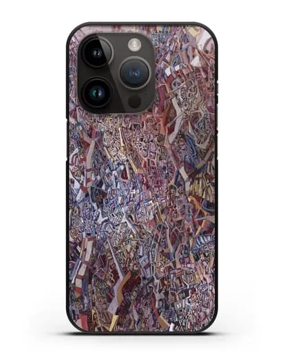 Чехол К осени курганы зацвели (Марчук Иван) силиконовый для iPhone 14 Pro