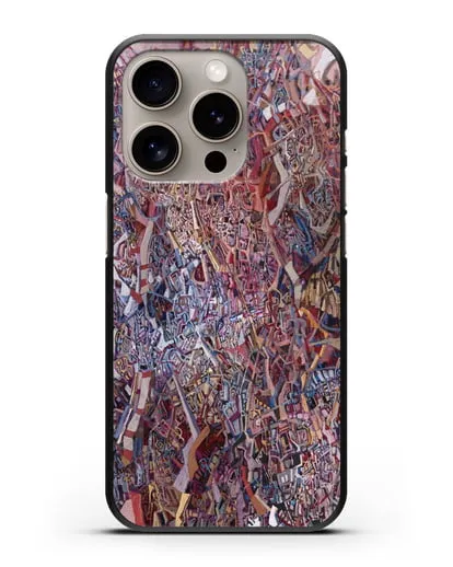 Чехол К осени курганы зацвели (Марчук Иван) силиконовый для iPhone 15 Pro