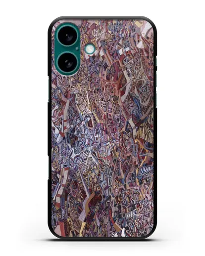 Чехол К осени курганы зацвели (Марчук Иван) силиконовый для iPhone 16 Plus