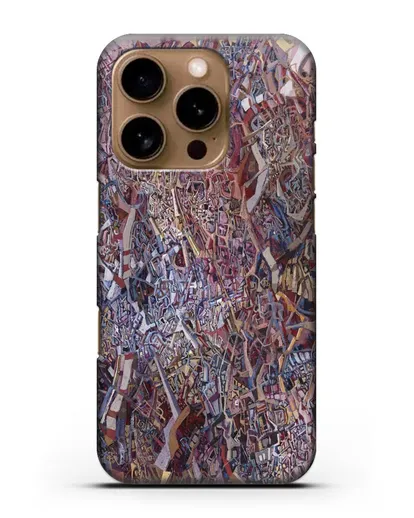 Чехол К осени курганы зацвели (Марчук Иван) силиконовый для iPhone 16 Pro