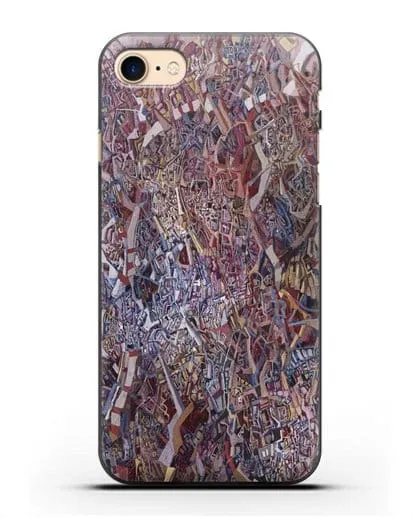 Чехол К осени курганы зацвели (Марчук Иван) силиконовый для iPhone 8