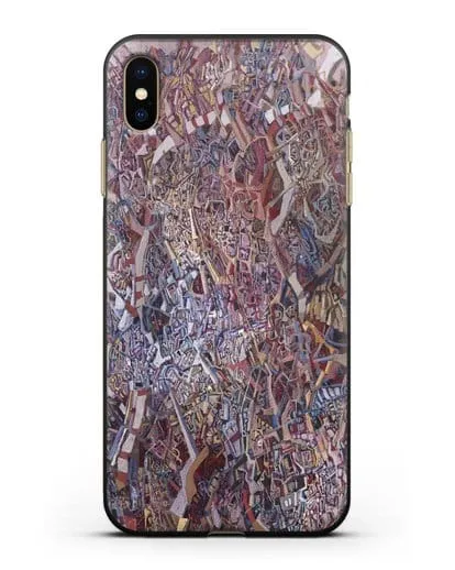 Чехол К осени курганы зацвели (Марчук Иван) силиконовый для iPhone XS Max