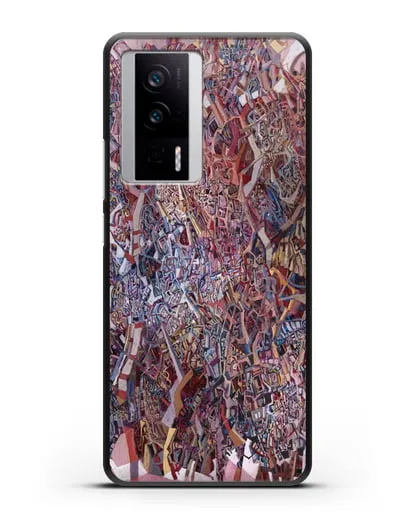 Чехол К осени курганы зацвели (Марчук Иван) силиконовый для Xiaomi Poco F5 Pro