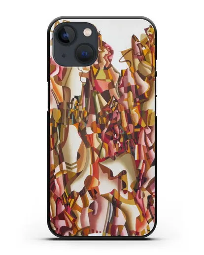 Чехол Цветные прелюдии (Марчук Иван) силиконовый для iPhone 13