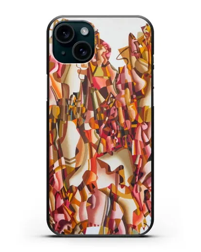 Чехол Цветные прелюдии (Марчук Иван) силиконовый для iPhone 15 Plus