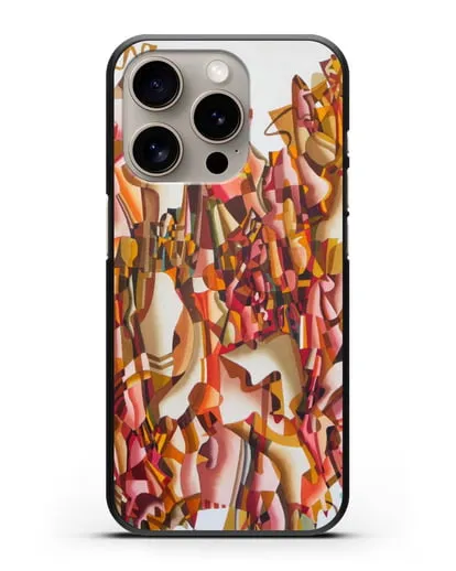 Чехол Цветные прелюдии (Марчук Иван) силиконовый для iPhone 15 Pro