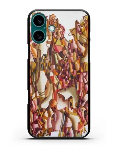 Чехол Цветные прелюдии (Марчук Иван) силиконовый для iPhone 16 Plus