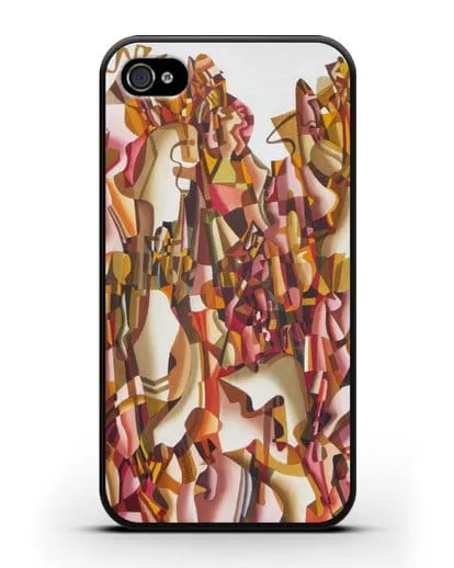 Чехол Цветные прелюдии (Марчук Иван) силиконовый для iPhone 4/4s