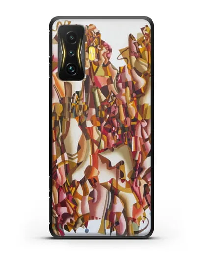 Чехол Цветные прелюдии (Марчук Иван) силиконовый для Xiaomi Poco F4 GT