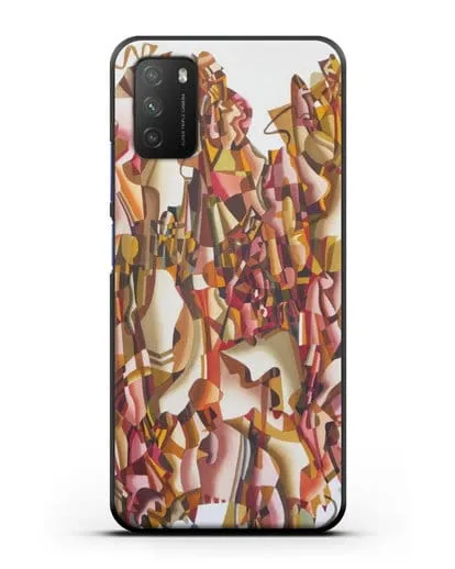 Чехол Цветные прелюдии (Марчук Иван) силиконовый для Xiaomi Poco M3