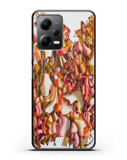 Чехол Цветные прелюдии (Марчук Иван) силиконовый для Xiaomi Poco X5