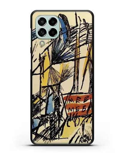 Чехол Лучистский пейзаж (Ларионов Михаил) силиконовый для Samsung Galaxy M53 [SM-M536]