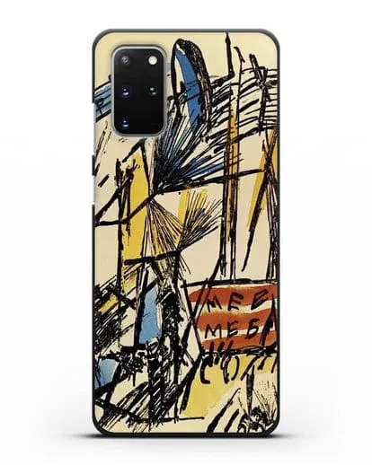 Чехол Лучистский пейзаж (Ларионов Михаил) силиконовый для Samsung Galaxy S20 Plus [SM-G985F]