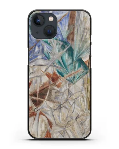 Чехол Стекло (Ларионов Михаил) силиконовый для iPhone 13 Mini