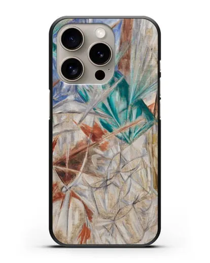 Чехол Стекло (Ларионов Михаил) силиконовый для iPhone 15 Pro