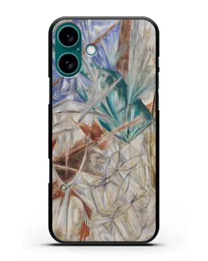 Чехол Стекло (Ларионов Михаил) силиконовый для iPhone 16 Plus