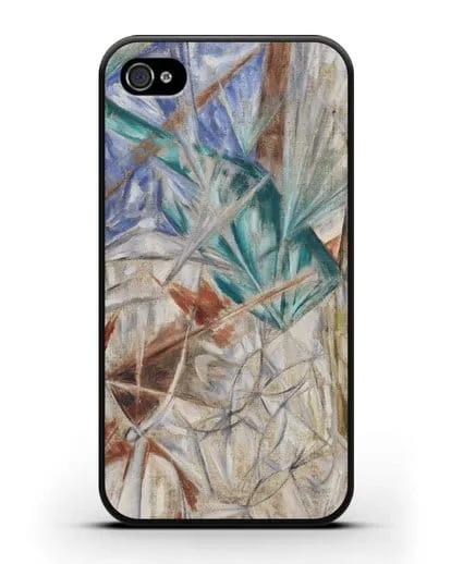 Чехол Стекло (Ларионов Михаил) силиконовый для iPhone 4/4s