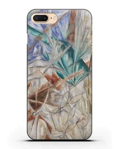 Чехол Стекло (Ларионов Михаил) силиконовый для iPhone 8 Plus